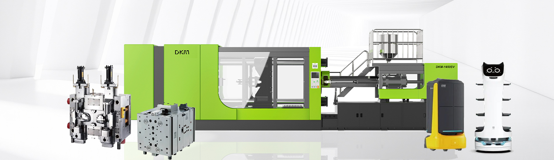 Robotics Shell Production Line - DKM - Injection Molding Production Line